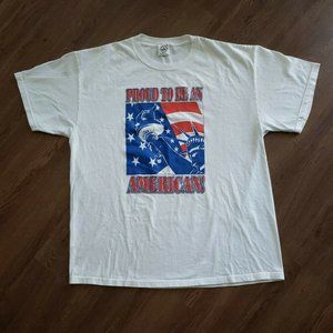 Vintage 2001 Y2K Proud American T-Shirt